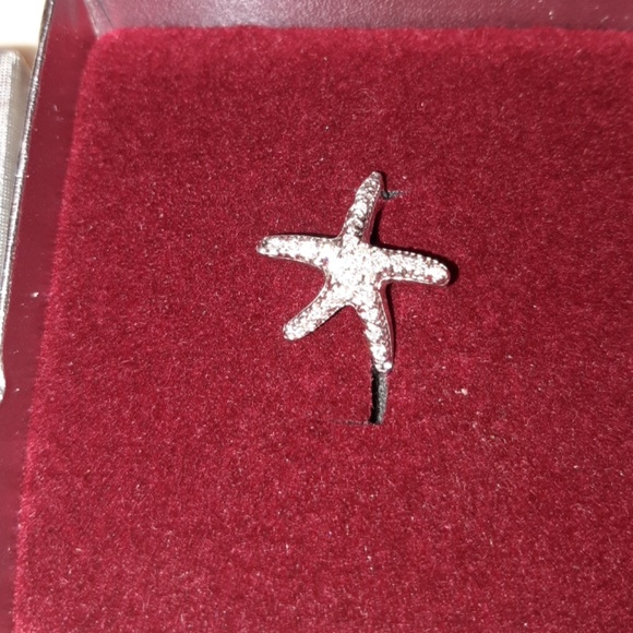 Premier Designs Sz 6 Starfish Ring - Picture 2 of 2